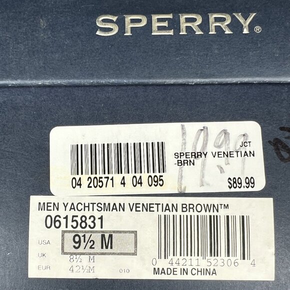 Sperry Yachtsman Venetian Top Sider men\'s loafers US Size 9.5 w/ Box main image 6